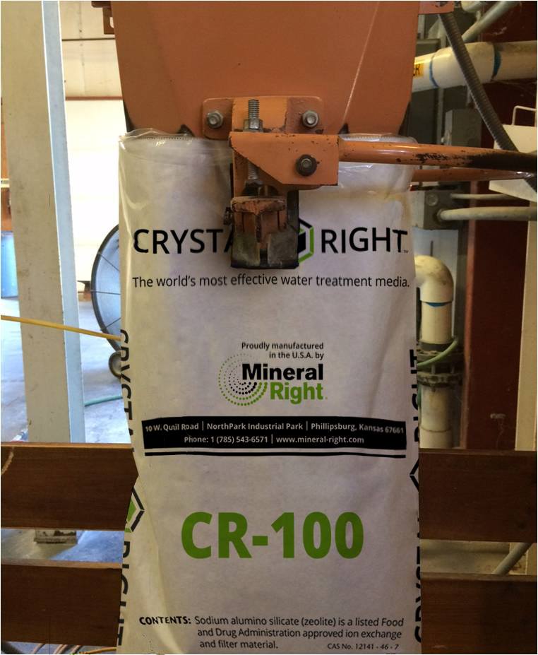 Crystal-Right bagged for distribution