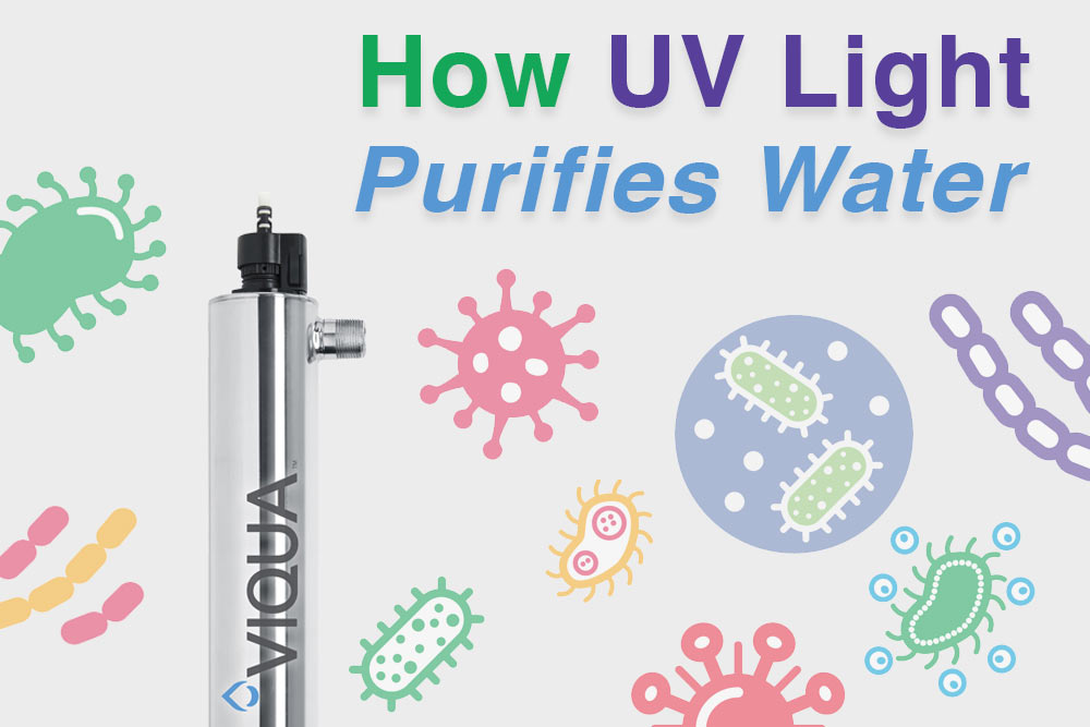 UV light for water treatment