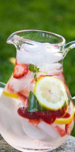 fruit-infused water