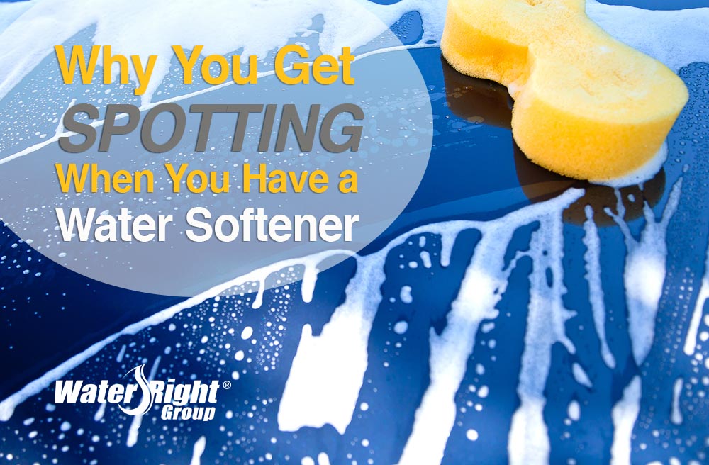 spotting with a water softener