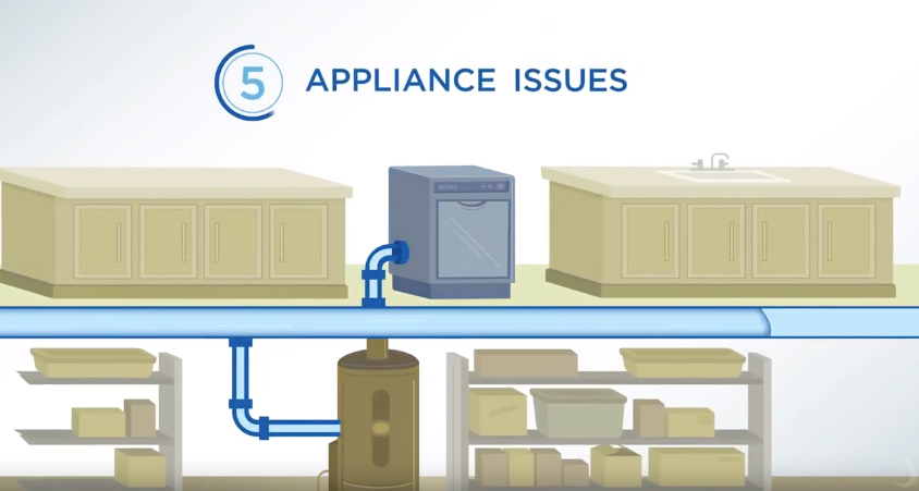 video thumbnail of appliance issues from water