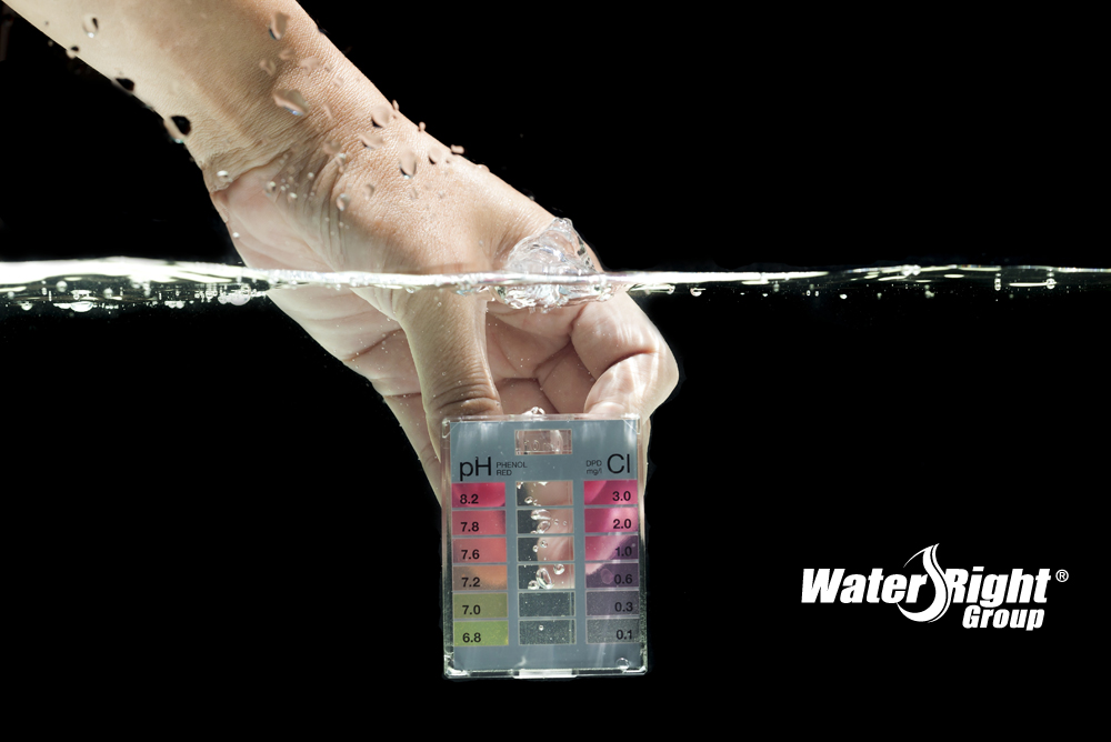 pH in water unbalanced test