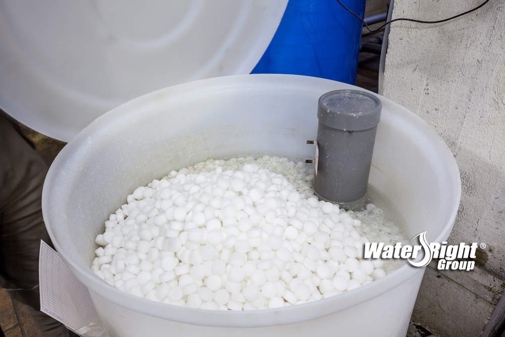 water softener salt monitor technology